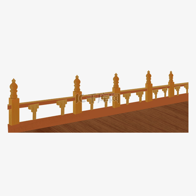 木桥中国风古风