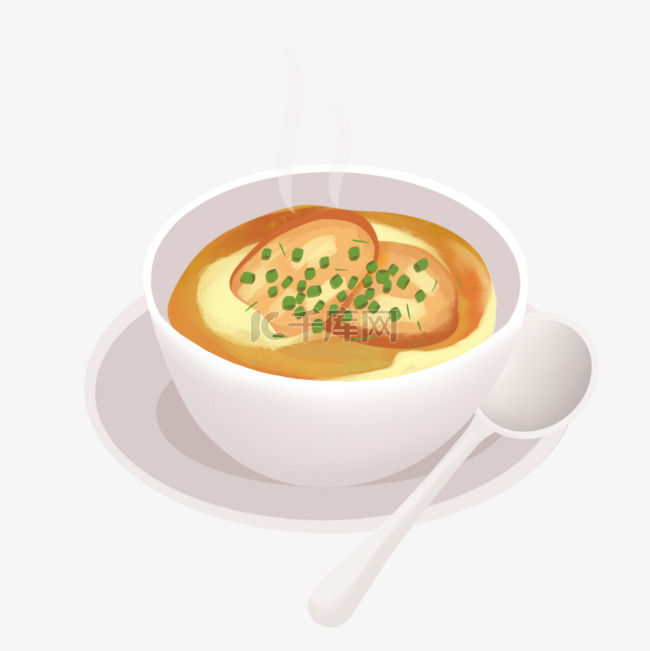 法国美食餐具经典传统营养洋葱汤