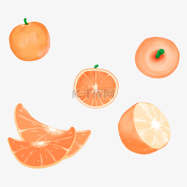 苹果橙子底纹