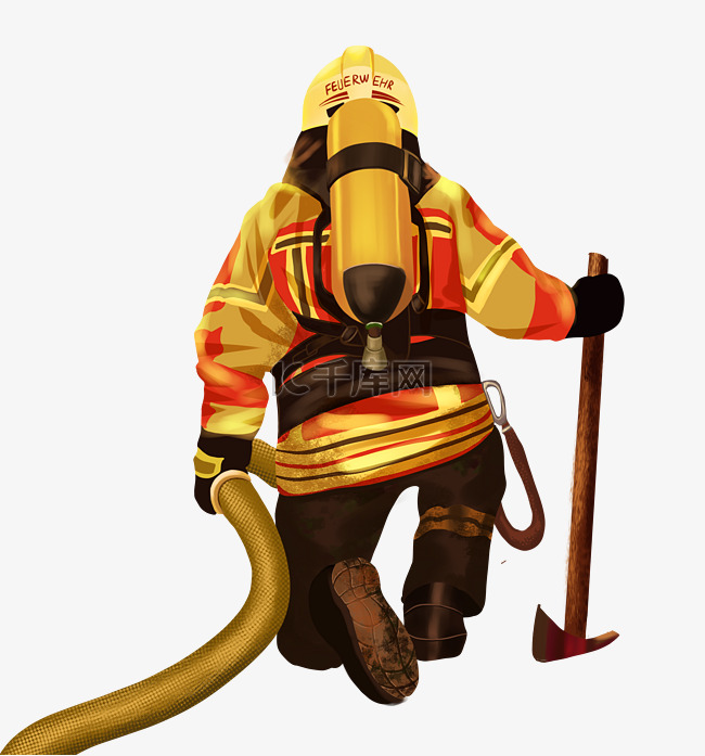 全国消防日消防员