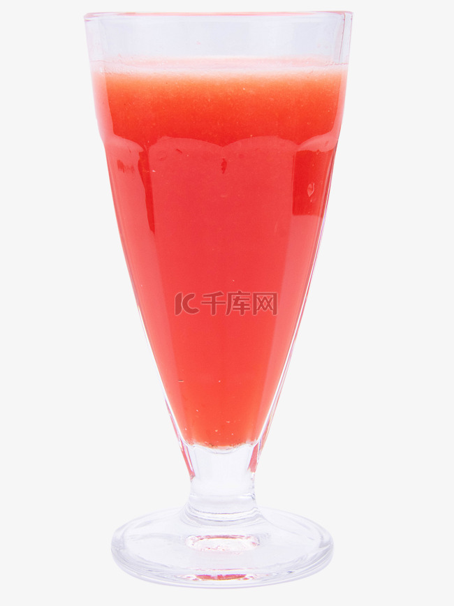 玻璃杯西瓜汁