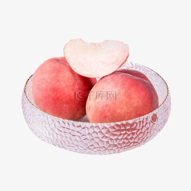 水果桃子夏季食物