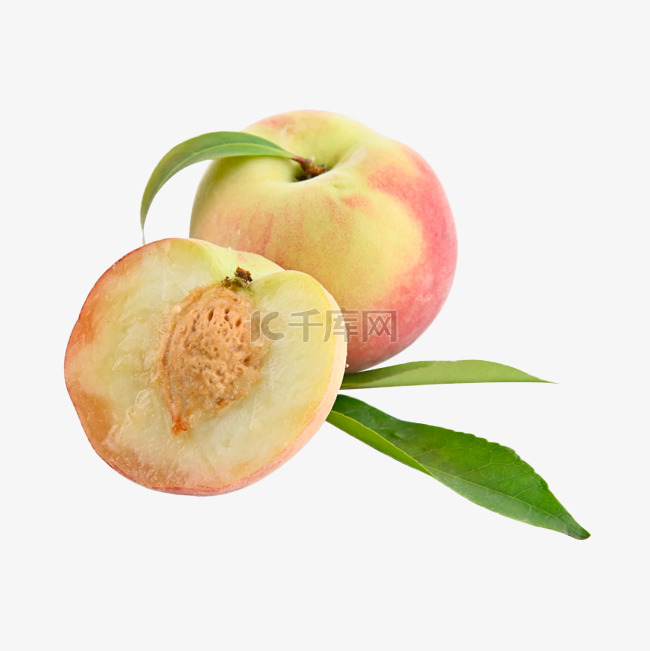 桃子水蜜桃美食水果浆果