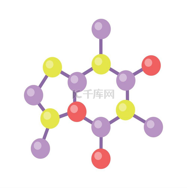 扁平型分子结构载体核晶格和量子