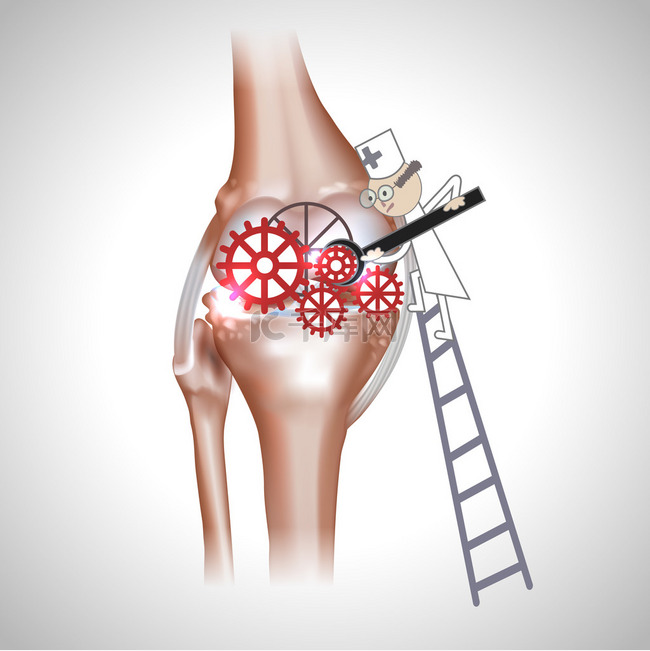 膝盖关节的抽象处理