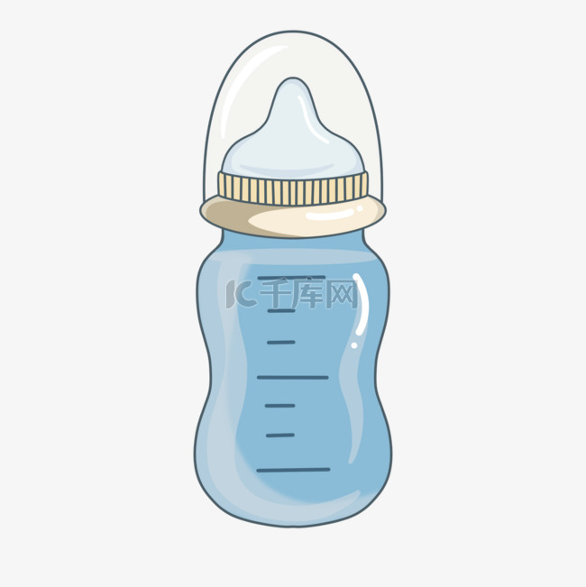 硅胶婴儿奶瓶剪贴画