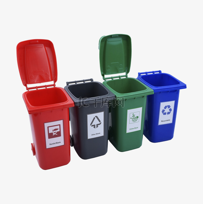 垃圾桶卫生容器分类塑料