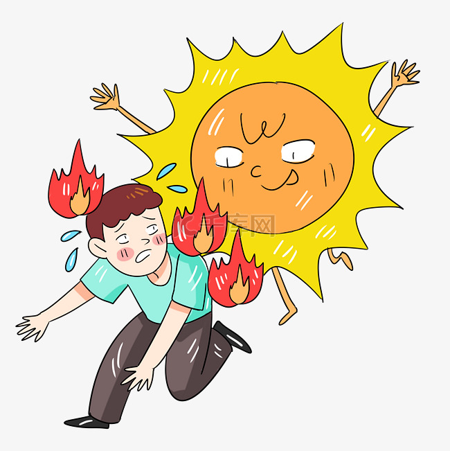夏季防暑中暑热射病