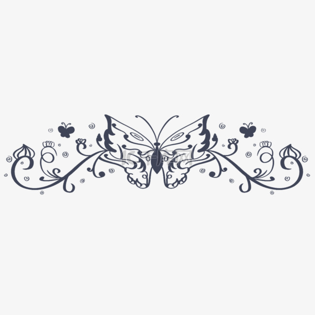 蝴蝶装饰图案