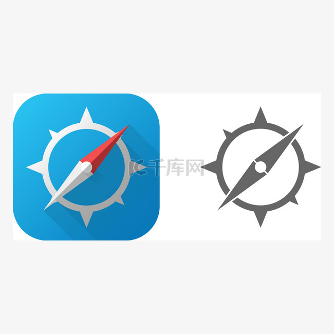 webvector 罗盘图标符号集素材图片免费下载-千库网