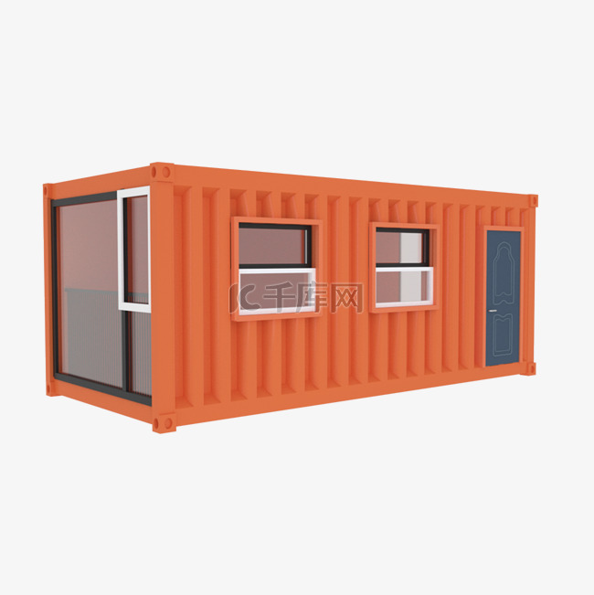 3DC4D立体活动房房屋集装箱