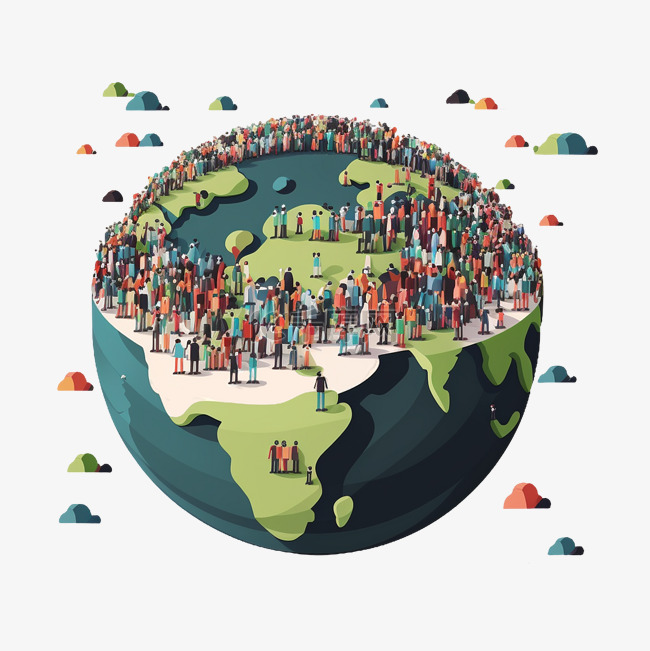世界人口日地球资源