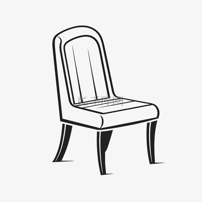 简约风格简单椅子图标