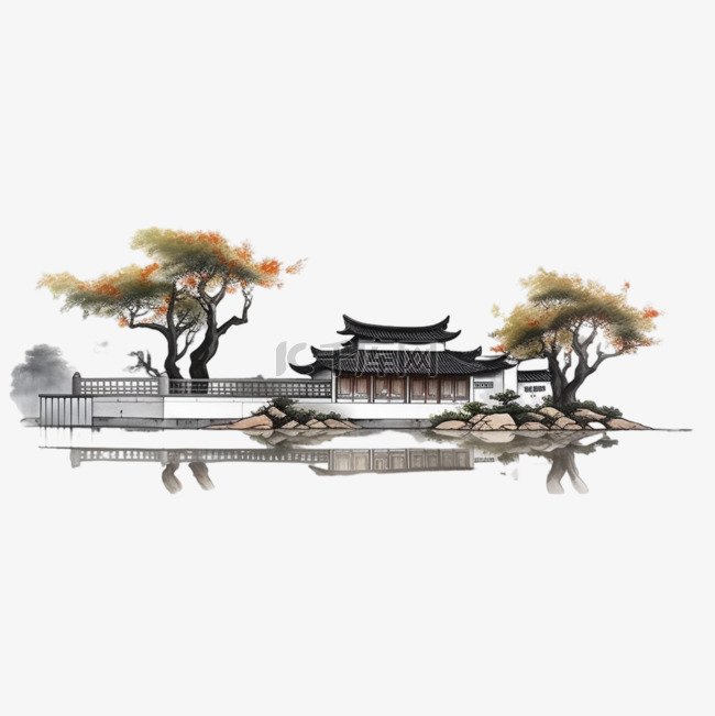 中国风中国古典建筑