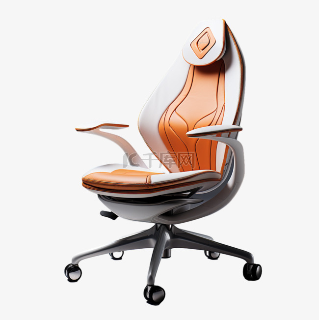 3D立体产品设计日常用皮质椅子