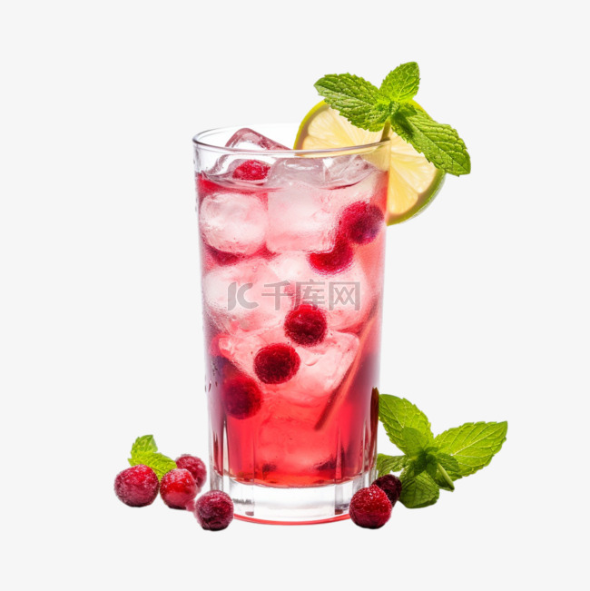夏季水果果汁摄影图元素