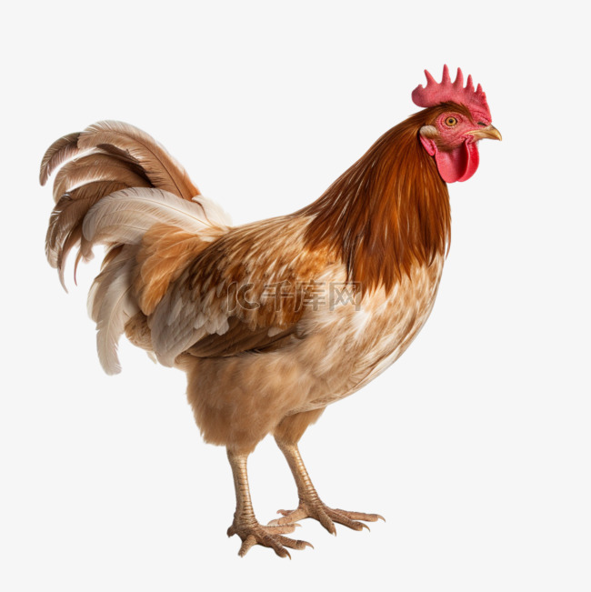 鸡动物摄影图元素