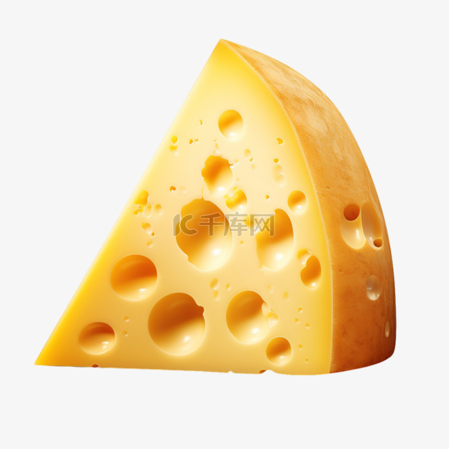 奶酪三角块芝士3d装饰立体免扣