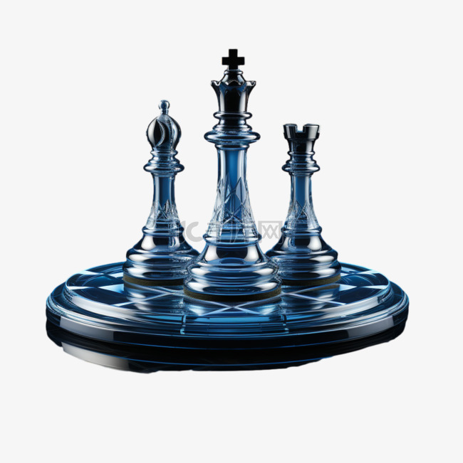 国际象棋棋子排列AI免扣素材写实