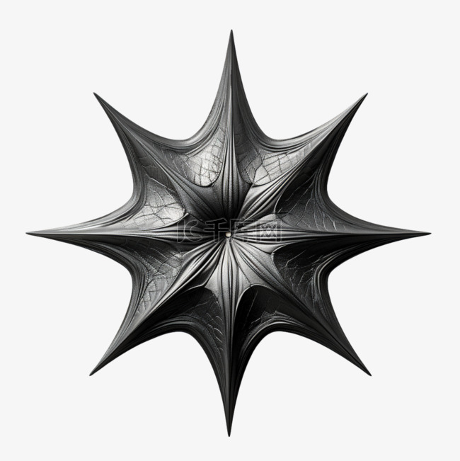 菱形多角形暗黑纹理AI立体素材