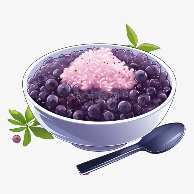 养生果实食物蓝莓甜点营养健体美