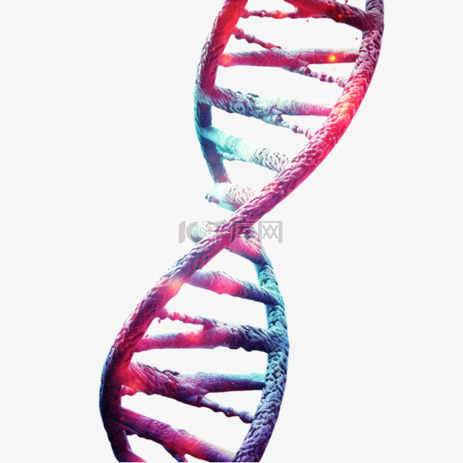 彩色基因DNA密码分子免扣装饰