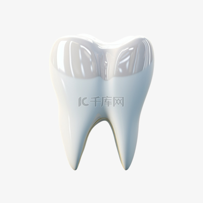 牙齿模型口腔医疗免扣装饰素材