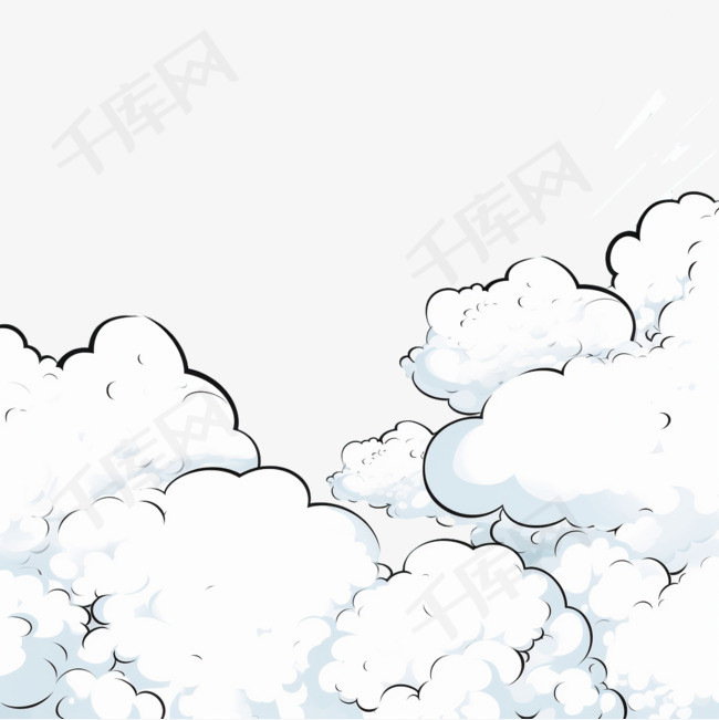 漫画风格背景素材图片免费下载-千库网