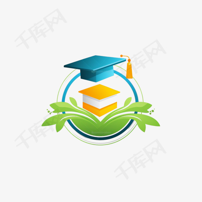 教育徽标模板3