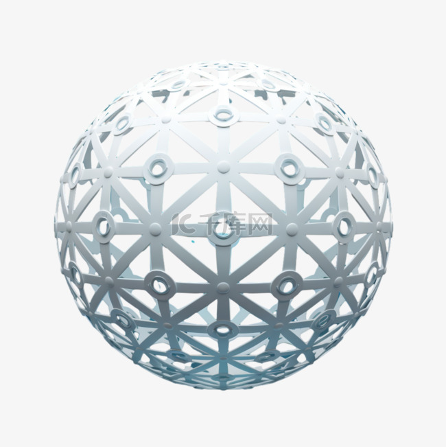 球体3D艺术科技免扣元素装饰素材
