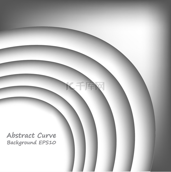 抽象的 3d 曲线重叠在用于 