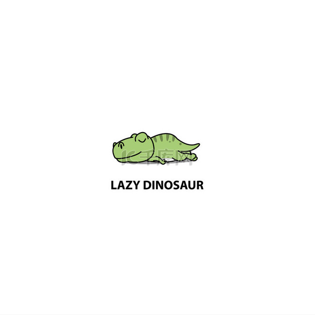 懒惰的恐龙, T-雷克斯休眠图