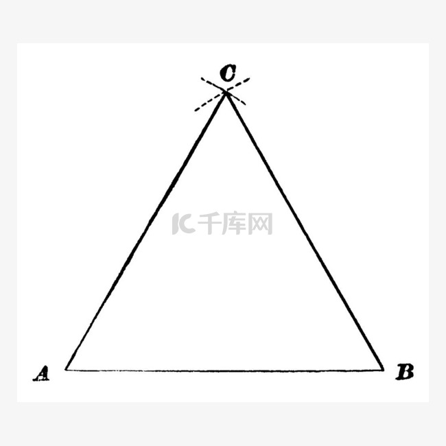 这个图为等边三角形，它是一个三
