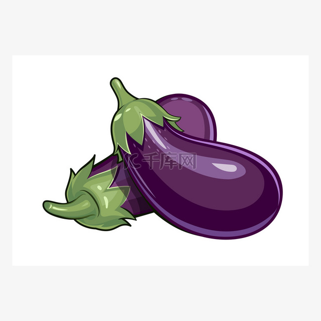 Couple of eggplants