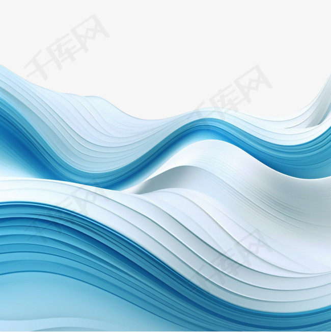 波浪背景素材图片免费下载-千库网