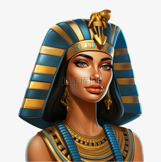 埃及女王免扣元素装饰素材