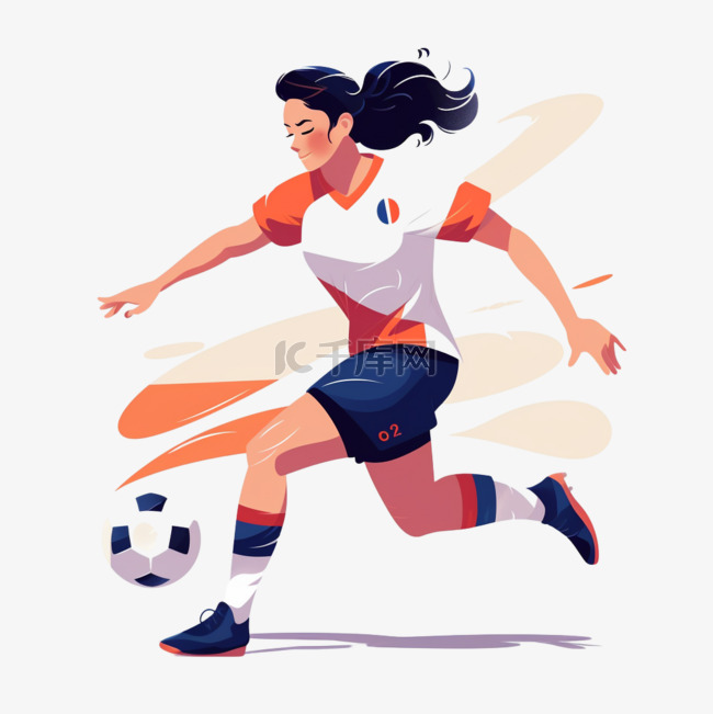 踢球女足女孩足球梦想(33)