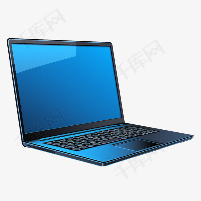 黑色笔记本电脑开机显示蓝屏
