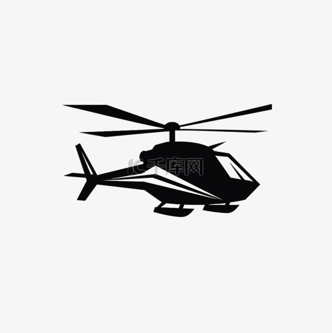 3d直升机图标元素立体免扣图案