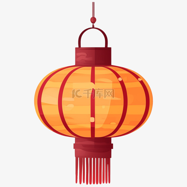 春节新年中式灯笼喜庆