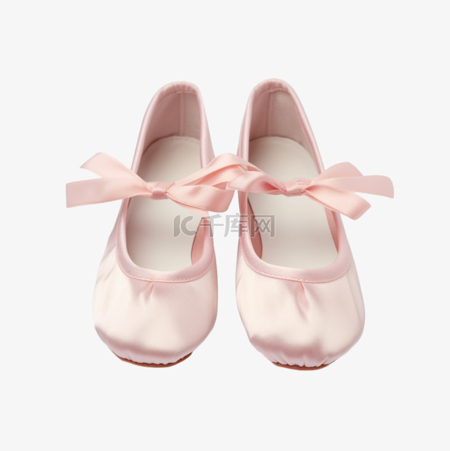 造型芭蕾舞鞋元素立体免扣图案