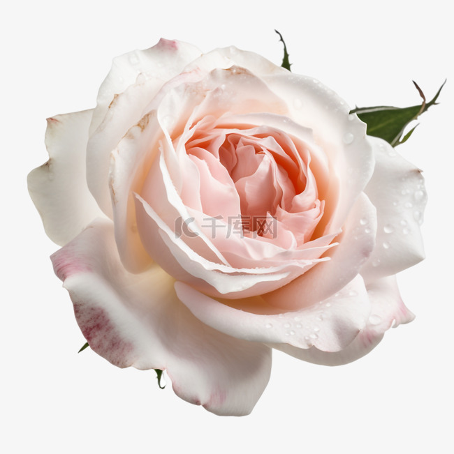 玫瑰花七夕爱情粉色透明