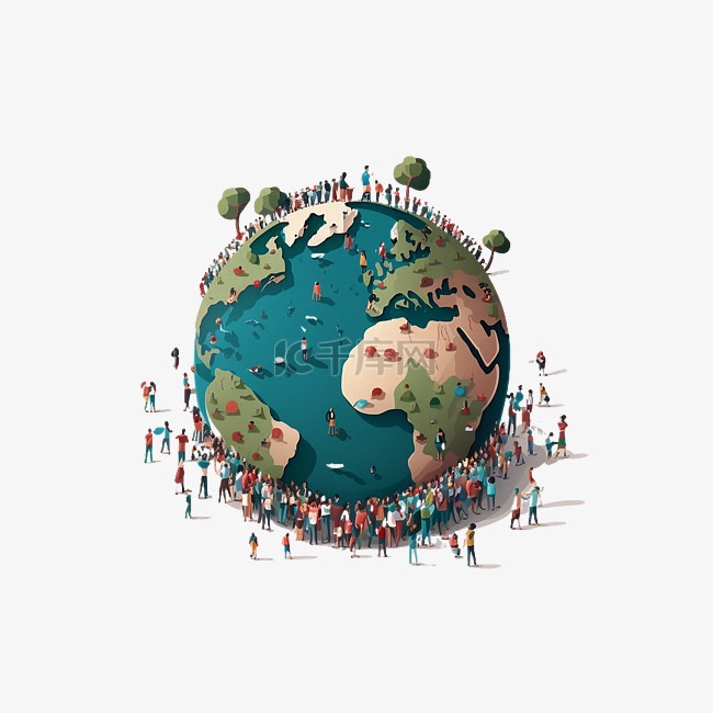世界人口日发展经济