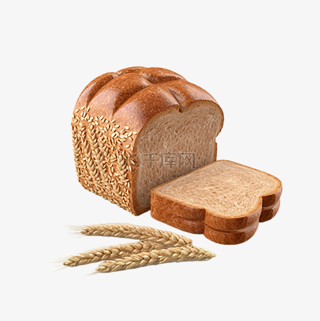 面包小麦农作物