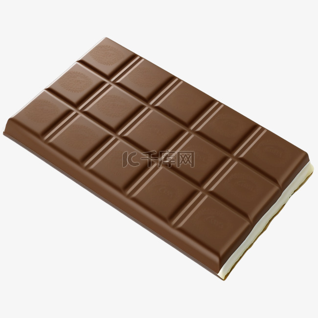 巧克力热量卡路里透明