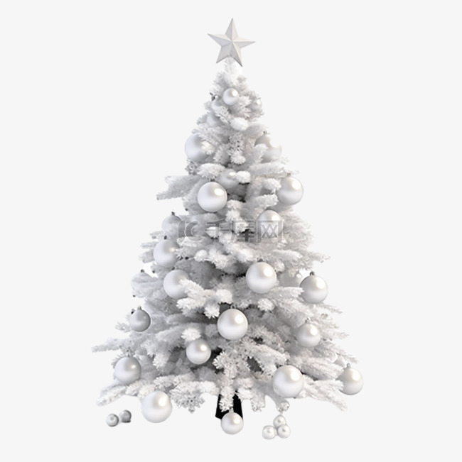 圣诞节树木模型