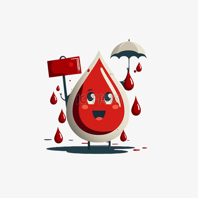 献血日流血血滴