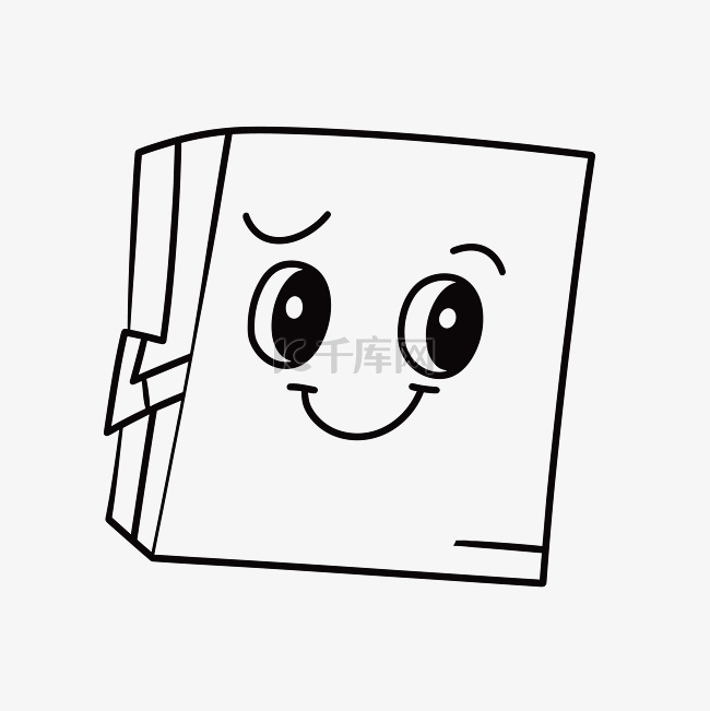 可爱的快乐纸盒图像矢量下载免费