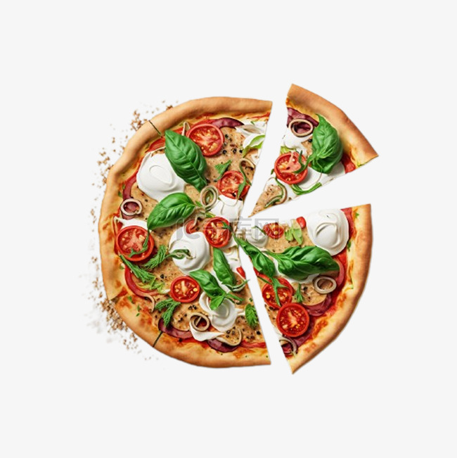 比萨意大利风味全球通行的小吃