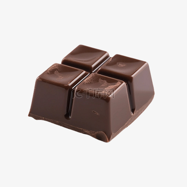巧克力立体食物